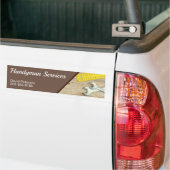 住宅整備工具事業 バンパーステッカー (トラック上)