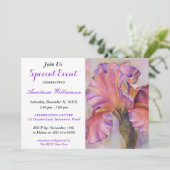 住宅暖房パーティーイベント招待状 招待状 (スタンド正面)