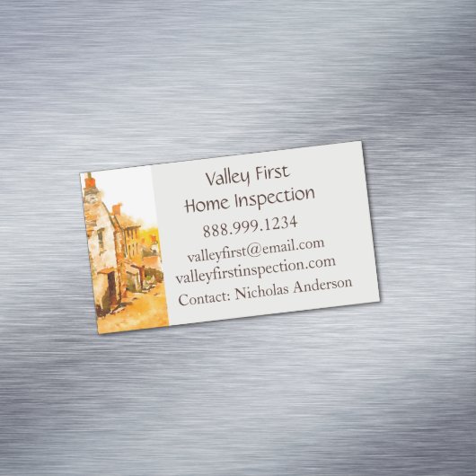 住宅検査許可住宅検査事務C マグネット名刺 (インサイチュ)