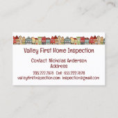 住宅検査許可住宅検査事務C 名刺 (正面)