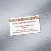 住宅検査許可住宅検査官 マグネット名刺 (インサイチュ)