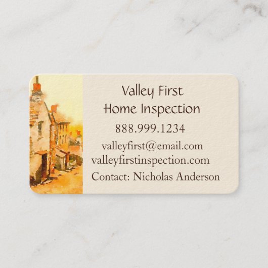 住宅検査許可住宅検査官 名刺 (正面)