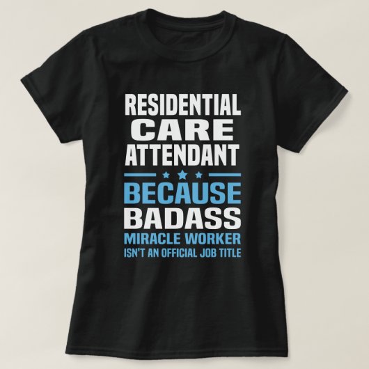 住宅気に付き添い人 Tシャツ (デザイン正面)