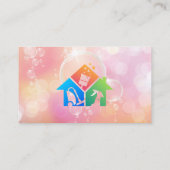 住宅清掃アイコン | シャボン 名刺 (裏面)