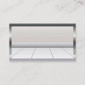 住宅清掃アイコン | 床 名刺 (裏面)