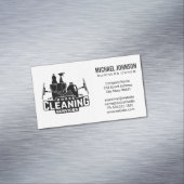 住宅清掃サービスと用品 マグネット名刺 (インサイチュ)