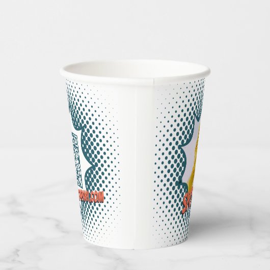 住宅清掃サービスのプロモーション 紙コップ (右)