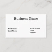 住宅清掃サービス名刺 名刺 (正面)