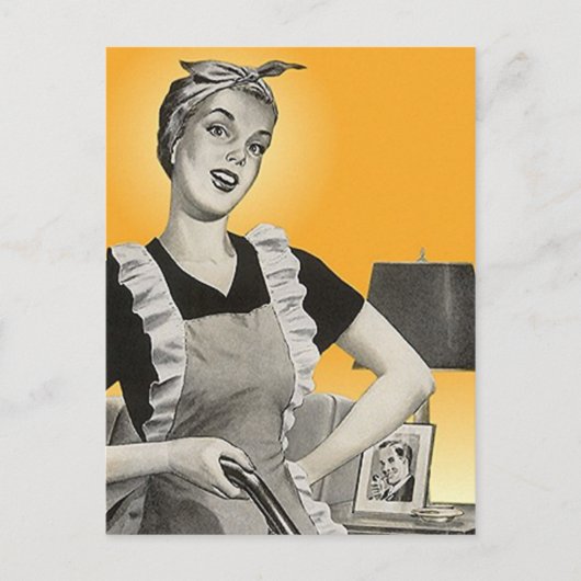 住宅清掃サービス用はがきプロモーション広告 ポストカード (正面)