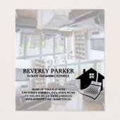 住宅清掃サービス |インテリアリビング 名刺 (外部フラット)