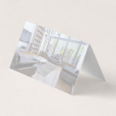 住宅清掃サービス |インテリアリビング 名刺 (裏面)