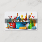 住宅清掃サービス 名刺 (正面)