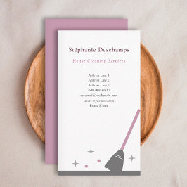 住宅清掃サービス 名刺