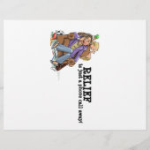 住宅清掃フライヤー(完全にカスタマイズ可能) チラシ (裏面)