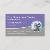 住宅清掃プロフェッショナル名刺 名刺 (正面)