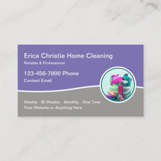 住宅清掃プロフェッショナル名刺 名刺 (正面)