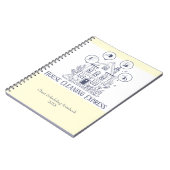 住宅清掃ホームサービ魅力的ス ノートブック (左側)