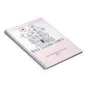 住宅清掃ホームサービ魅力的ス ノートブック (右側)