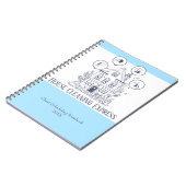 住宅清掃ホームサービ魅力的ス ノートブック (左側)