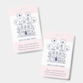 住宅清掃ホームサービ魅力的ス バッジ (正面＆裏面)