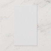 住宅清掃ホームサービ魅力的ス 名刺 (裏面)