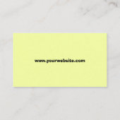 住宅清掃名刺 名刺 (裏面)