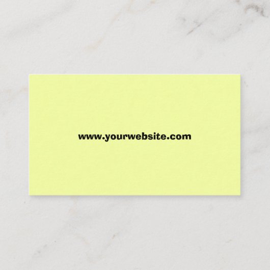 住宅清掃名刺 名刺 (裏面)