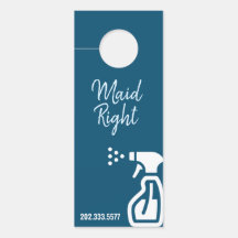 住宅清掃用ドアハンガー