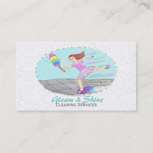 住宅清掃用名刺 名刺 (正面)