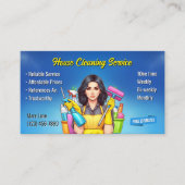 住宅清掃用名刺 名刺 (正面)