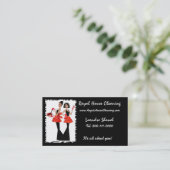 住宅清掃用名刺 名刺 (スタンド正面)