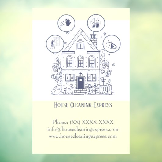 住宅清掃表現 ウィンドウサイン (シート3)