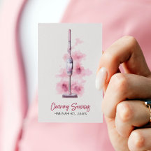 住宅清掃赤面ピンク掃除機QRコード