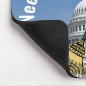 住宅清掃2024年選挙 マウスパッド (コーナー)