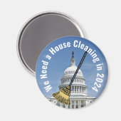 住宅清掃2024年選挙 マグネット (正面/裏面)