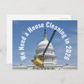 住宅清掃2026年選挙 ポストカード (正面/裏面)