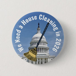 住宅清掃2026年選挙 缶バッジ