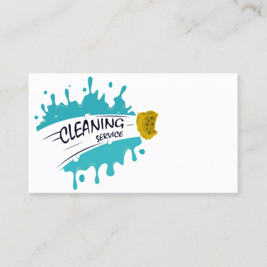 住宅清掃 名刺 (正面)