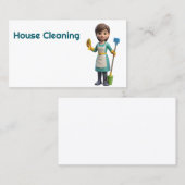 住宅清掃 名刺 (正面/裏面)