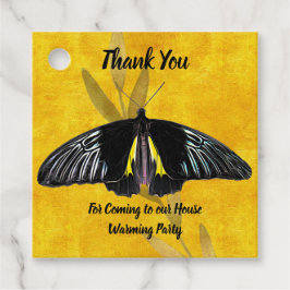 住宅温暖化メッセージカードパーティー フェイバータグ