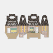 住宅温暖化住宅形ギフトボックス フェイバーボックス (折り畳みなし)