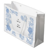 住宅温暖化抱き枕のカスタマイズ ラージペーパーバッグ (正面アングル)