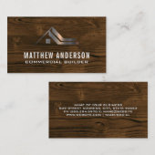 住宅物件 |木材 名刺 (正面/裏面)