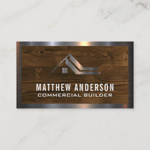 住宅物件   木製トリム 名刺