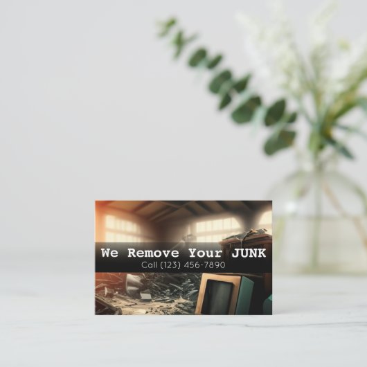 住宅用ジャンク取り出し名刺 名刺 (スタンド正面)