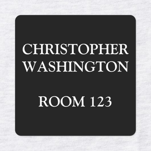 住宅用パーソナライズされたホームアイロン着 ラベル (デザイン2)