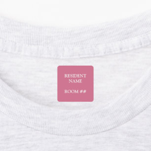住宅用ホパーソナライズされたームピンクスティックオンラベル ラベル