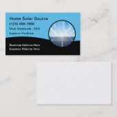 住宅用商業エネル太陽のギー 名刺 (正面/裏面)