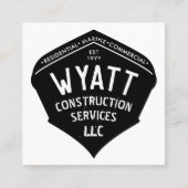 住宅用商船受託船 スクエア名刺 (正面)