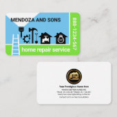 住宅用手押しツールの風景 名刺 (正面/裏面)